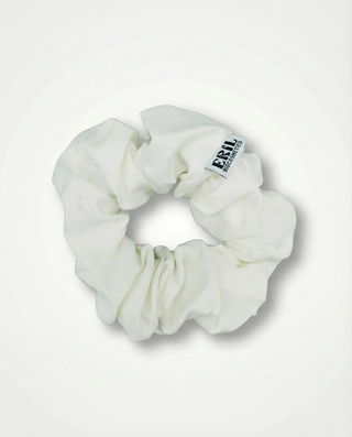 Scrunchie in Fibra di Bamboo - Bianco